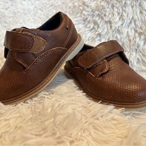 Classic Brown Kids Dress Shoes